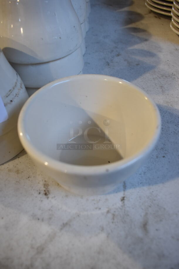 32 White Ceramic Bowls. 4x4x3. 32 Times Your Bid! - Image 6 of 6