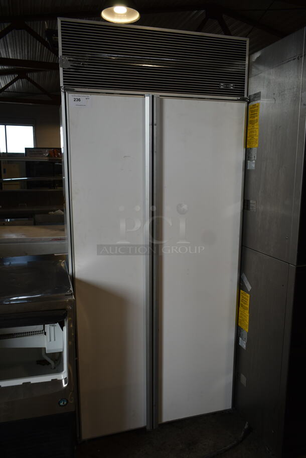 Sub-Zero Stainless Steel Commercial Cooler Freezer Combo. 115 Volts, 1 Phase. Tested and Working! - Image 1 of 7