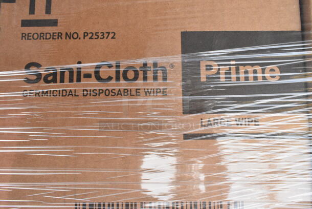25 BRAND NEW IN BOX! Prime Sani Cloth Germicidal Disposable Wipe. 25 Times Your Bid!  - Image 3 of 6