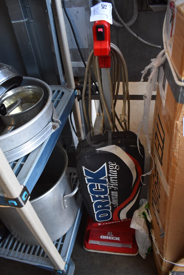 Oreck Commercial XL U2650HHRSQ Vacuum Cleaner. 120 Volts, 1 Phase. 13x9x48. Tested and Working! - Image 3 of 5