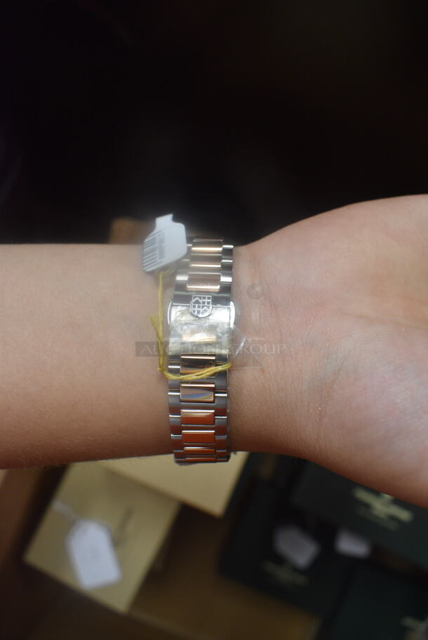 BRAND NEW IN BOX! Frederique Constant Ladies Highlife Pink/Rose Gold MOP Diamond Quartz Watch FC-240MPWD2NH2B - Image 4 of 9