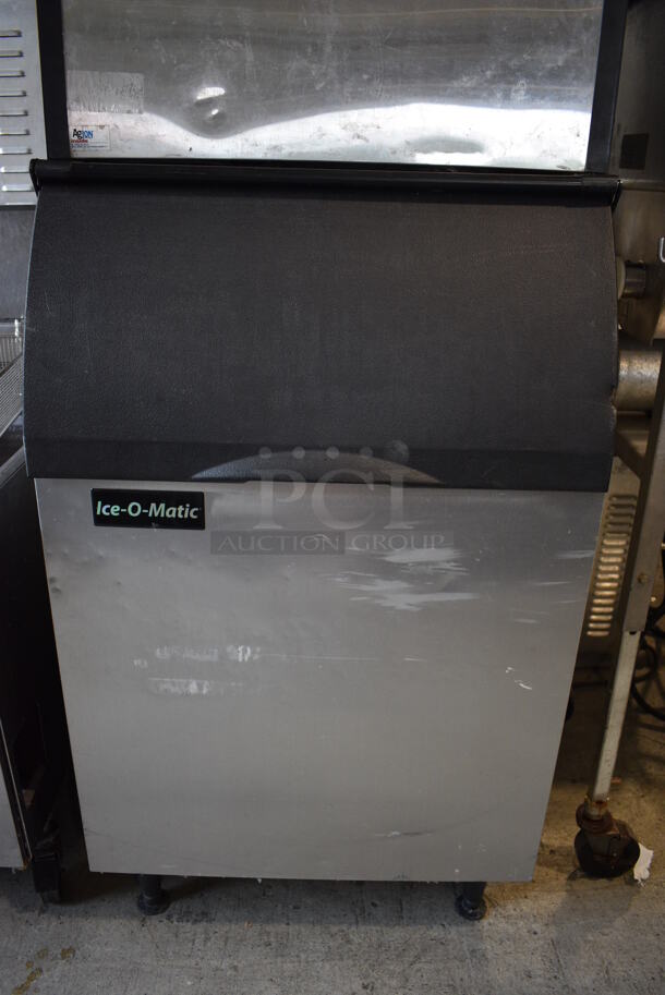 Ice-O-Matic Model ICE1006HR4 Stainless Steel Commercial Ice Head on Commercial Bin. 208-230 Volts, 1 Phase. 30x32x77 - Image 5 of 6