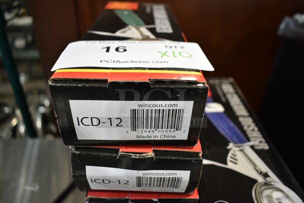 10 BRAND NEW IN BOX! Stainless Steel Ice Cream Dishers / Scoopers; ICD-40, 3 ICD-8, 2 ICD-12, 3 ICD-6 and ICD-10. 10 Times Your Bid! - Image 5 of 9