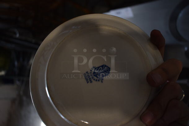 16 White Ceramic Plates. 6.5x6.5x1. 16 Times Your Bid! - Image 3 of 3