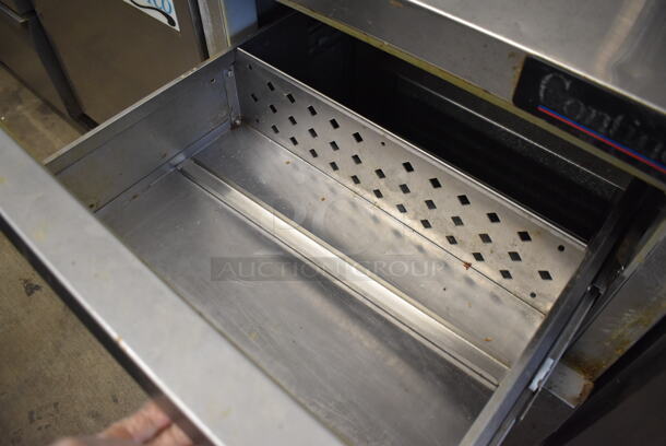 Continental SWF27 Stainless Steel Commercial 2 Drawer Undercounter Freezer on Commercial Casters. 115 Volts, 1 Phase. 27.5x30x35.5. Tested and Working! - Image 4 of 5