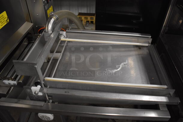 Belshaw Adamatic TG-50 Stainless Steel Commercial Floor Style Thermoglaze Icing Machine on Commercial Casters. 208 Volts, 1 Phase. 81x34x54 - Image 6 of 11