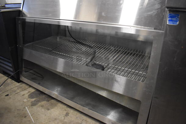 Stainless Steel Commercial Electric Powered 2 Tier Warming Display Cabinet Merchandiser. 208 Volts, 1 Phase. 53x25x36 - Image 4 of 5