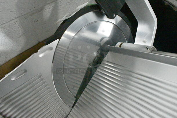 2017 Bizerba GSP H Stainless Steel Commercial Countertop Meat Slicer. 120 Volts 1 Phase. Tested and Working! - Image 5 of 6
