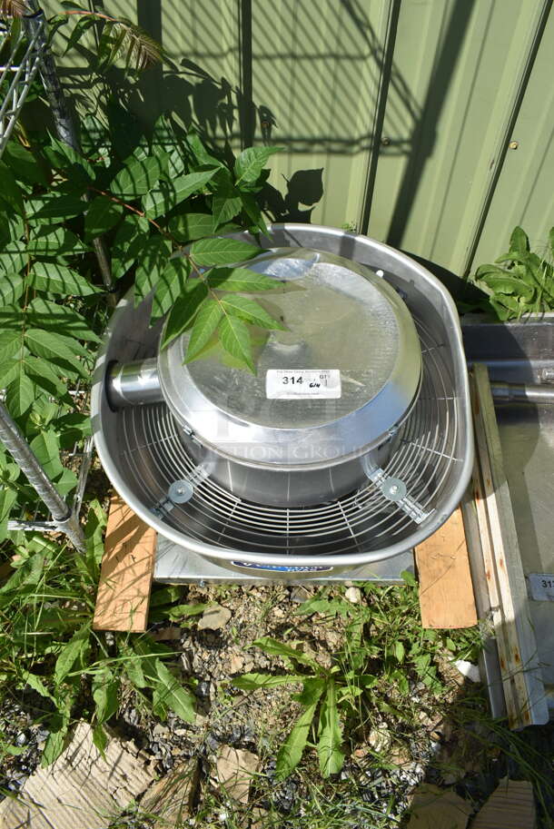 BRAND NEW SCRATCH AND DENT! Canarm ALX120-UD Metal Commercial Rooftop Mushroom Exhaust Fan. 115/230 Volts, 1 Phase. - Image 2 of 3