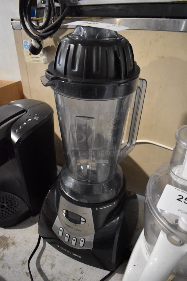 HealthMaster YD-2088E Metal Countertop Blender w/ Pitcher. 120 Volts, 1 Phase. 10x9x21. Tested and Does Not Power On - Image 3 of 7