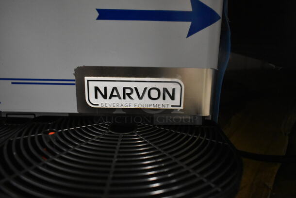 BRAND NEW SCRATCH AND DENT! 2022 Narvon 378SM2 Stainless Steel Commercial Countertop 2 Hopper Slushie Machine. 115 Volts, 1 Phase. Tested and Working! - Image 7 of 7