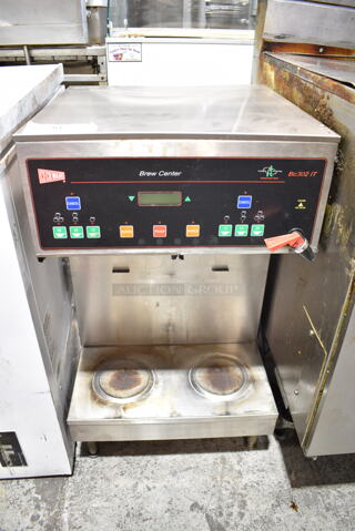 Cecilware Stainless Steel Commercial Countertop Coffee Machine w/ Hot Water Dispenser. 