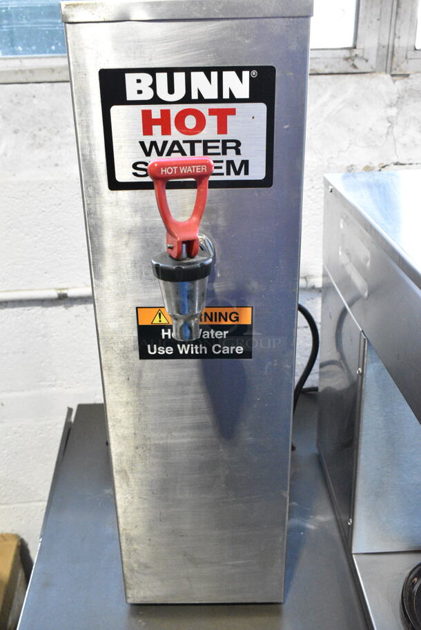 Bunn HW2 Stainless Steel Commercial Countertop Hot Water Dispenser. 120 Volts, 1 Phase.  - Image 1 of 4