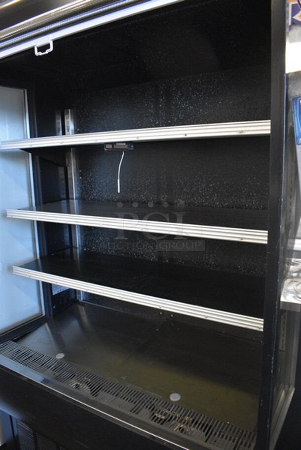 Master-Bilt Model QMVM-48 Metal Commercial Open Grab N Go Merchandiser w/ Metal Shelves and Pull Down Night Curtain. 115/208-230 Volts, 1 Phase. 48x30x81.5. - Image 2 of 6