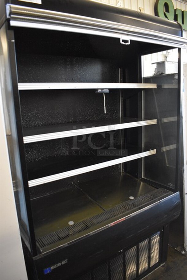 Master-Bilt Model QMVM-48 Metal Commercial Open Grab N Go Merchandiser w/ Metal Shelves and Pull Down Night Curtain. 115/208-230 Volts, 1 Phase. 48x30x81.5. - Image 4 of 6