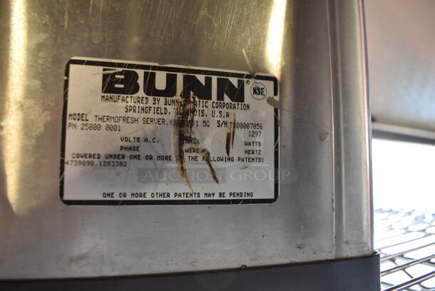 Bunn THERMOFRESH SERVER Stainless Steel Coffee Server Satellite. 9x10x23 - Image 4 of 4