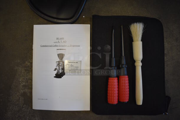BRAND NEW IN BOX! Cecilware HC-600 Venezia II Metal Commercial Countertop Espresso Grinder. 110 Volts, 1 Phase. 9x13x24. Tested and Working! - Image 5 of 11