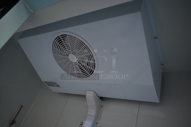 BRAND NEW SCRATCH AND DENT! 2023 Avantco 178GDC49FHCB Metal Commercial 2 Door Freezer Merchandiser w/ Poly Coated Racks on Commercial Casters. 115 Volts, 1 Phase. Tested and Working! - Image 10 of 12