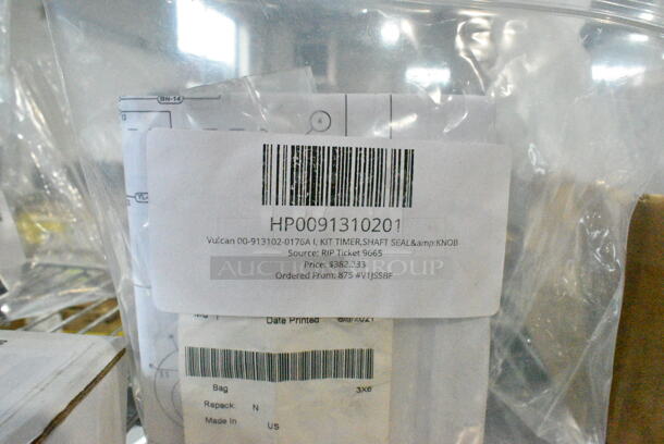 5 BRAND NEW SCRATCH AND DENT! Items Including HP00833152 Vulcan 00-833152 Gauge, Pressure, HP0091310201 Vulcan 00-913102-0176A I, KIT TIMER,SHAFT SEAL&KNOB, HP0085604200 Vulcan 00-856042-00001 Temp Probe, HP0042775900 Vulcan 00-427759-00001 Interface Bd, HP0085464600 Vulcan 00-854646-00001 Temp Probe. 5 Times Your Bid!  - Image 6 of 9