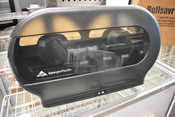 2 Various BRAND NEW IN BOX! Poly Wall Mount Toilet Paper Dispensers; Rollsavr Vista Junior 58250 and Rollsavr Vista 58150. Includes 19x5x11, 16x6x12. 2 Times Your Bid! - Image 5 of 12