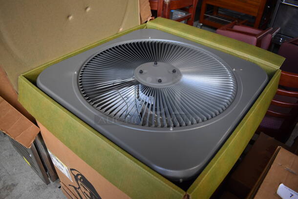 BRAND NEW IN BOX! Lennox Model 5711B01169 Metal Commercial Air Conditioner. 461 Volts, 3 Phase. 28x28x31 - Image 3 of 6