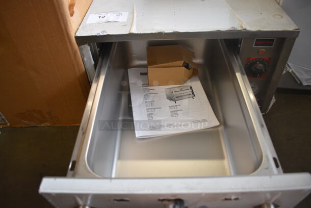 BRAND NEW! Wittco Stainless Steel Commercial Single Drawer Warming Drawer. 20.5x28x12. Tested and Working! - Image 3 of 6
