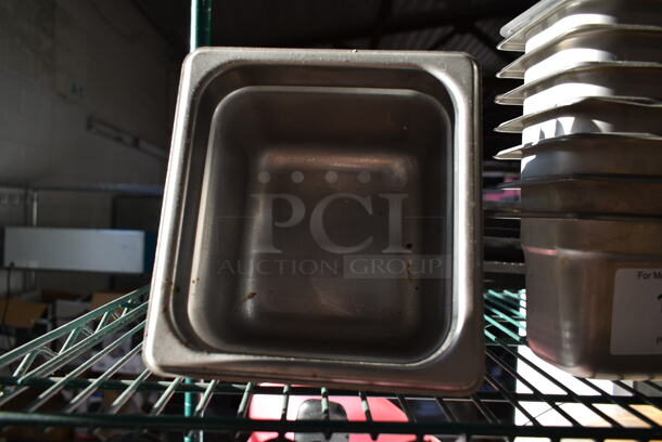 4 Stainless Steel 1/6 Size Drop In Bins. 4 Times Your Bid! - Image 3 of 3
