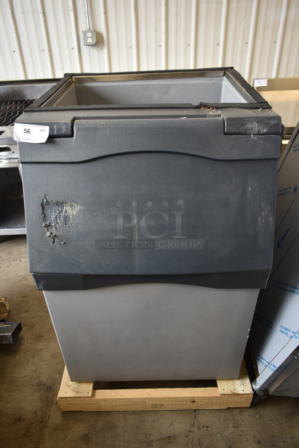 BRAND NEW SCRATCH AND DENT! 2023 Scotsman B530P Metal Commercial Ice Machine Bin.