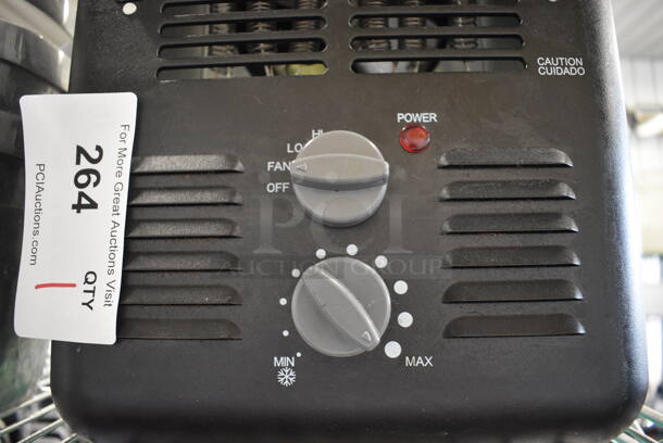 Black Metal Heater. 10x6x14 - Image 3 of 3