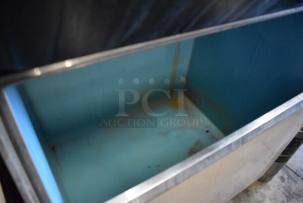 Manitowoc IY1474C-161 Stainless Steel Commercial Ice Machine Head on Manitowoc Commercial Ice Bin. 115 Volts, 1 Phase. 42x32x72 - Image 5 of 8