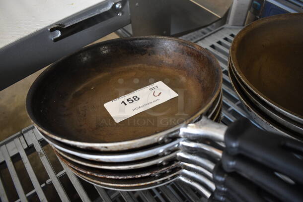 6 Metal Skillets. 18.5x10.5x2. 6 Times Your Bid! - Image 2 of 3