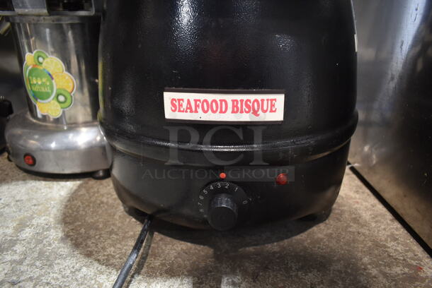 Winco ESW-66 Stainless Steel Commercial Countertop Soup Kettle Food Warmer. 120 Volts, 1 Phase. Tested and Working! - Image 2 of 4