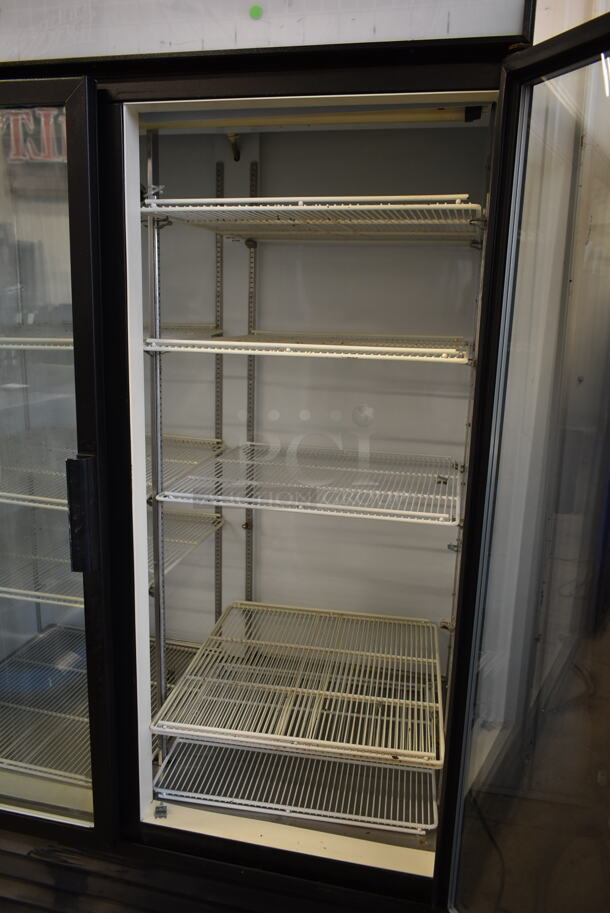 Beverage Air MT49 Metal Commercial 2 Door Reach In Cooler Merchandiser w/ Poly Coated Racks. 115 Volts, 1 Phase. Tested and Does Not Power On - Image 8 of 8
