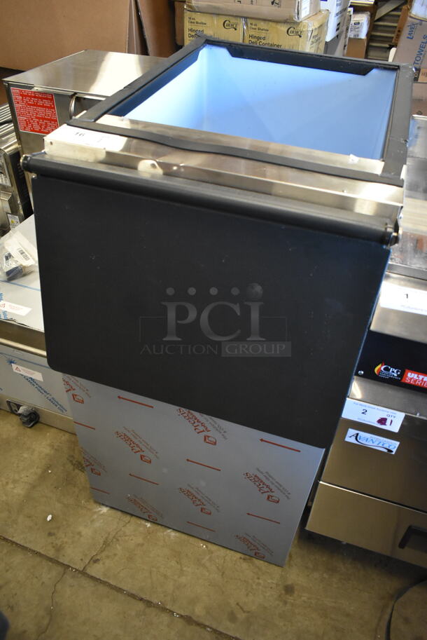 BRAND NEW SCRATCH AND DENT! 2024 Hoshizaki B-300SF Stainless Steel Commercial Ice Bin.  - Image 2 of 6