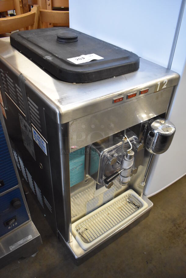 Taylor 340D-27 Stainless Steel Commercial Countertop Single Flavor Frozen Beverage Machine w/ Drink Mixer Attachment. 208-230 Volts, 1 Phase. 18x32x31 - Image 7 of 7