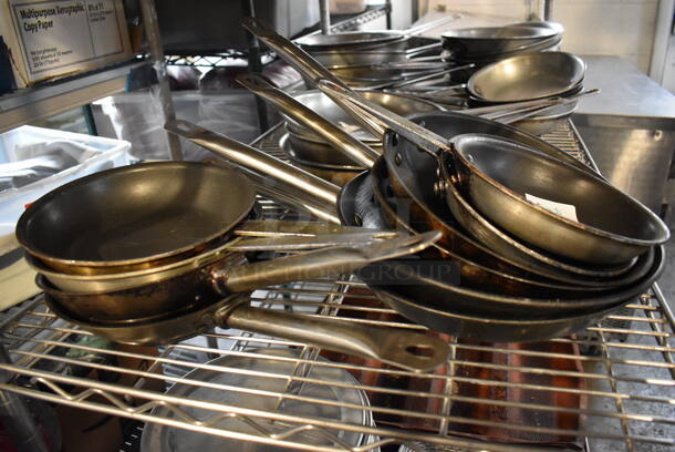 ALL ONE MONEY! Tier Lot of Various Metal Skillets - Image 3 of 10