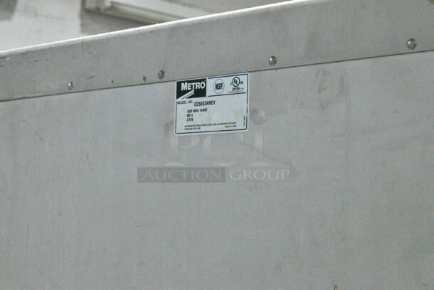 2014 Metro CC5953AREV Metal Commercial Heated Holding Cabinet on Commercial Casters. 120 Volts, 1 Phase. Tested and Working! - Image 5 of 5