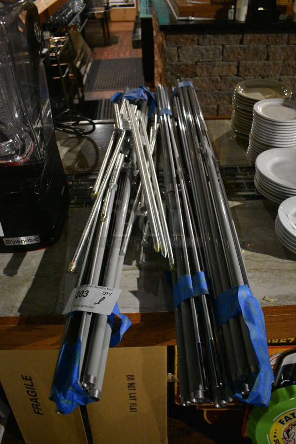 ALL ONE MONEY! Lot of Various Metal Rods. (bar)