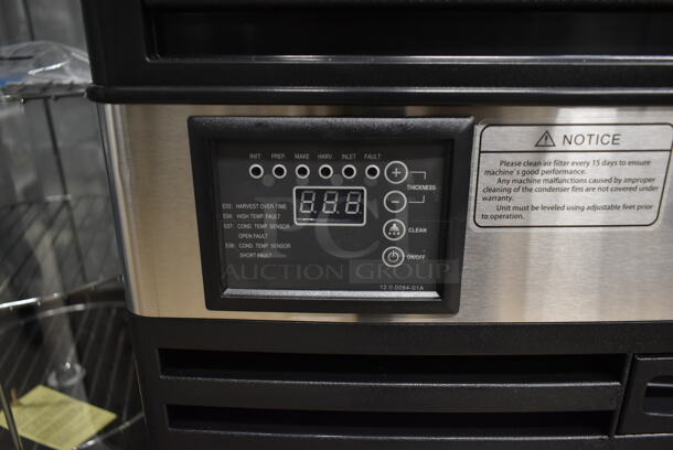 BRAND NEW SCRATCH AND DENT! Avantco 194UCF120A Stainless Steel Commercial Undercounter Self Contained Full Cube Ice Machine. 115 Volts, 1 Phase.  - Image 4 of 6
