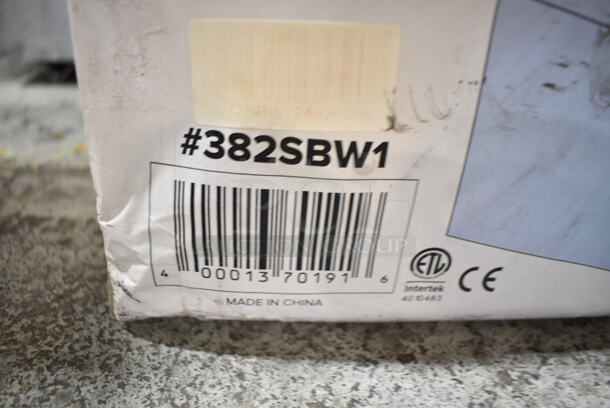BRAND NEW SCRATCH AND DENT! Carnival King 382SBW1 Stainless Steel Countertop Single 32 oz. Sauce / Topping Bottle Warmer. 120 Volts, 1 Phase.  - Image 3 of 3