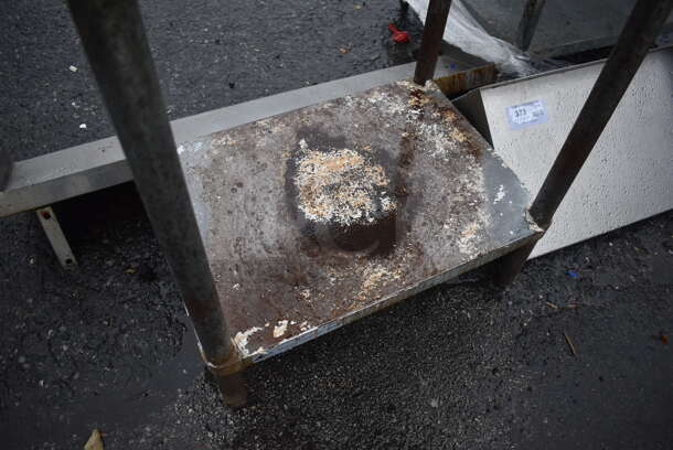 Stainless Steel Table w/ Metal Under Shelf. 30x24x36 - Image 4 of 4