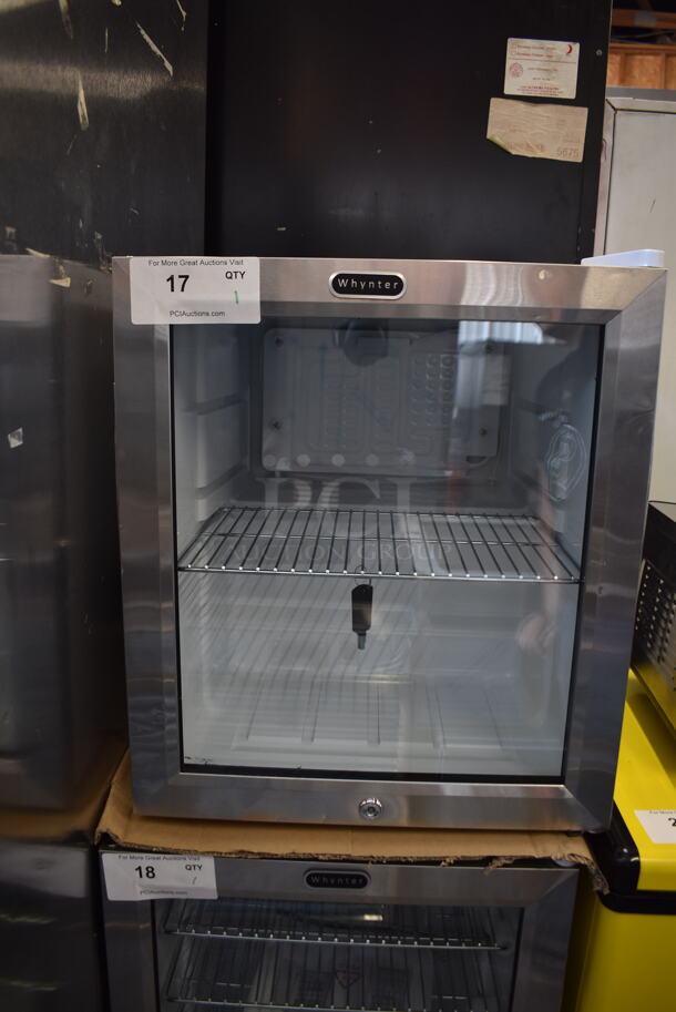 BRAND NEW! Whynter BR-062WS Commercial Stainless Steel Countertop Beverage Cooler With Steel Rack. 115V. Tested And Working! 