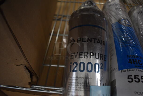ALL ONE MONEY! Lot of 3 BRAND NEW! Water Filtration Cartridges; 2 Hoshizaki 4HC-H and 1 Pentair Everpure i2000. Includes 3x3x15 - Image 5 of 5