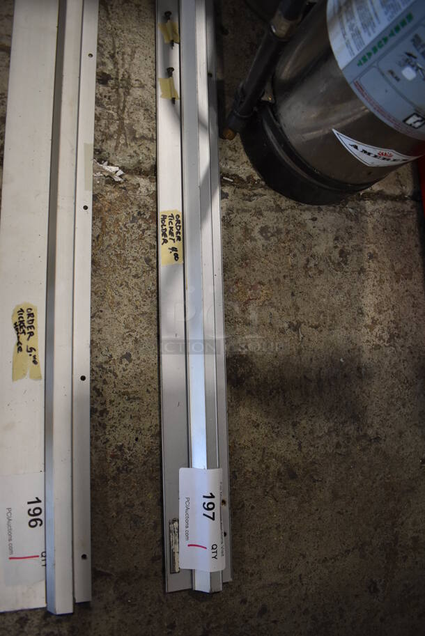 Metal Order Rod. 44x1x3.5 - Image 2 of 3