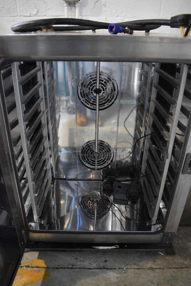 Cadco Model XAVC-1011-EPR Stainless Steel Commercial Electric Powered Convection Oven w/ View Through Door. 208-240 Volts, 3 Phase. 30x29x40 - Image 4 of 6