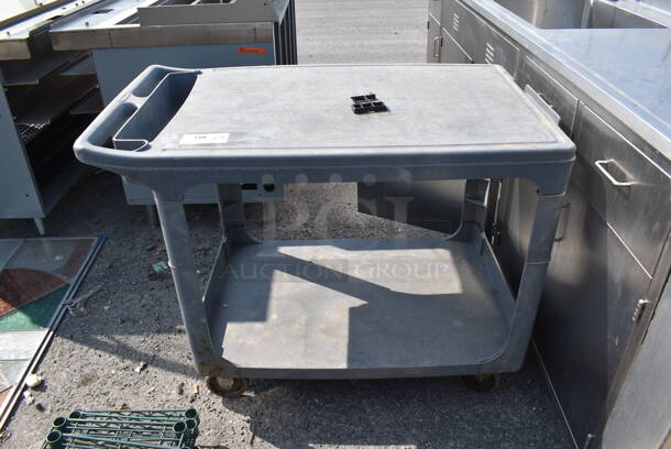 Rubbermaid Poly 2 Tier Cart - Image 1 of 5