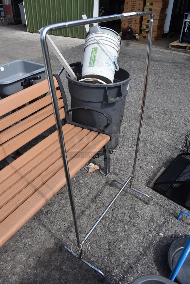 2 Metal Clothing Racks. 2 Times Your Bid! - Image 4 of 5