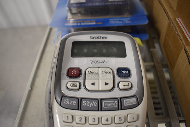 Brother Ptouch Label Printer w/ 3 Ink Cartridges. 4x2x8 - Image 4 of 4
