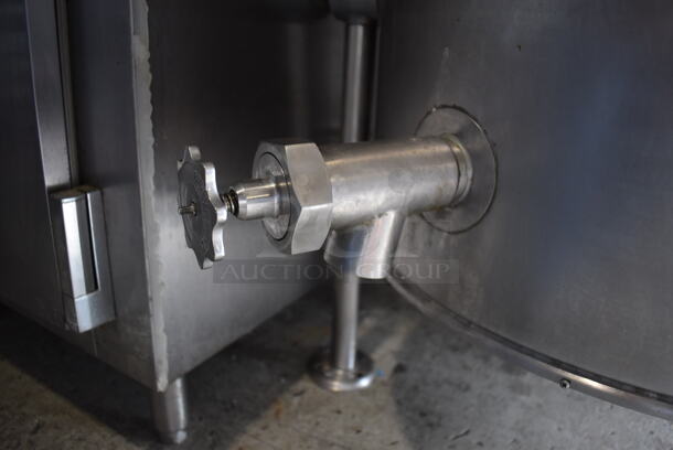 Cleveland KEL-40T Stainless Steel Commercial Floor Style Electric Powered 40 Gallon Steam Kettle. 440-480 Volts, 1/3 Phase. - Image 8 of 9