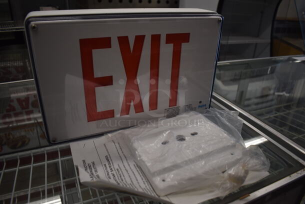 2 Exit Signs. Includes 12x9x3. 2 Times Your Bid! - Image 10 of 12